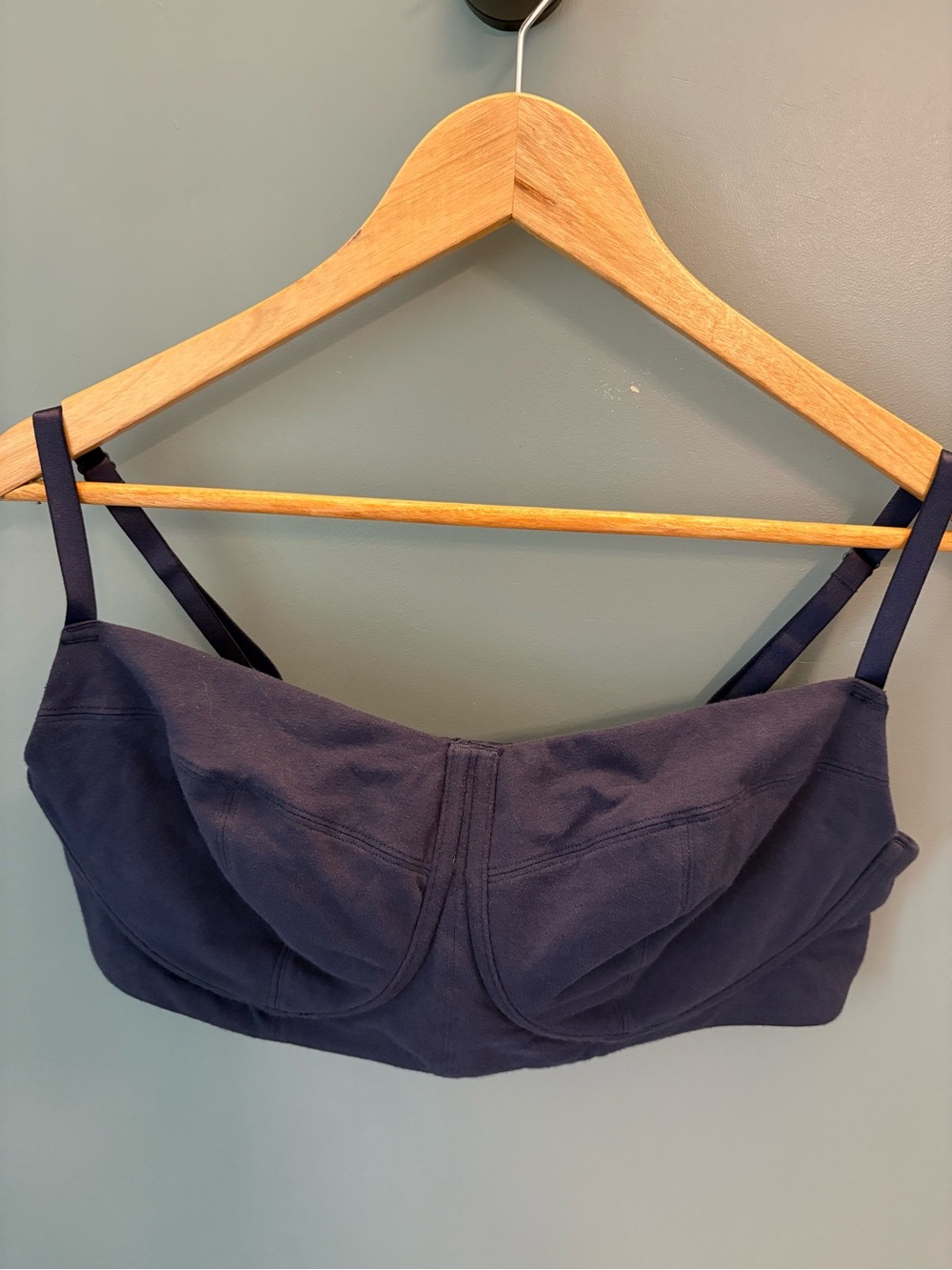 Aerie Navy Blue Bralette XL